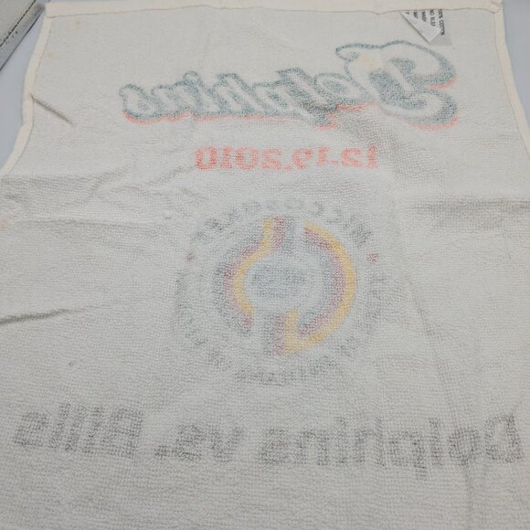 Miami Dolphins vs Buffalo Bills Game Day 12.19.2010 Rally Towel, Set of 3 - Picture 8 of 14